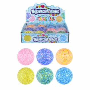 SQUEEZE KRALEN STRESS BAL &Oslash;7CM IN DISPLAY (12st.)