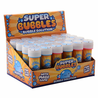 AQUA FUN - BELLENBLAAS, 60ML MET GEDULDSPEL IN DISPLAY (24st.)