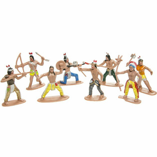 MIX INDIAAN FIGUREN (36st.)