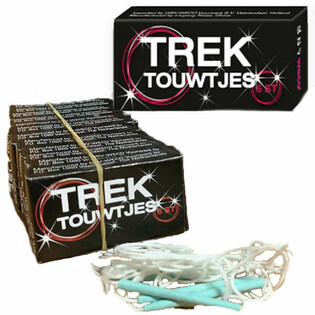 6 STUKS TREKTOUWTJES IN DOOSJE - CAT1 Kindervuurwerk - IN DISPLAY (144st.)