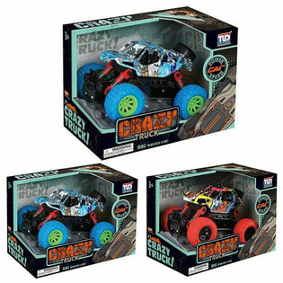 GROTE PULL BACK CRAZY MONSTER TRUCKS - IN LUXE GIFTBOX - MIX KLEUREN (2st.)
