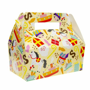 MENUBOX SINTERKLAAS - 22.5 x 12 x 9.5 Cm. (24st.)