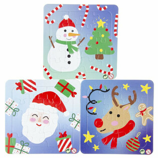 Kerst Puzzels 14x14 cm (50 st.)