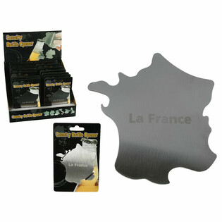 METALEN FLESSENOPENER - FRANKRIJK - IN DISPLAY (24st.)