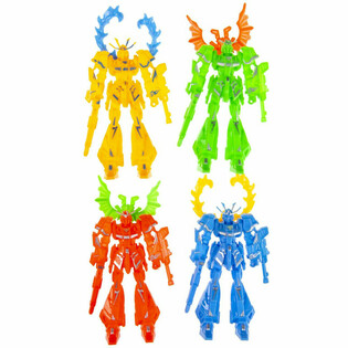 ACTIE FIGUUR ROBOT - MIX KLEUREN (36st.)