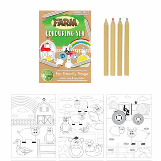 ECO FRIENDLY - BOEDERIJ TEKEN SET (25st.)
