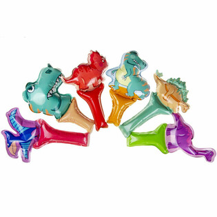 SELF INFLATABLE - DINOSAURUS - HAND BALLON (48st.)