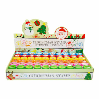 Kerststempels in Display (60 stuks)