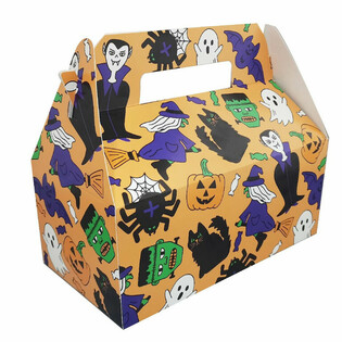 MENUBOX HALLOWEEN - 22.5 x 12 x 9.5 Cm. (24st.)