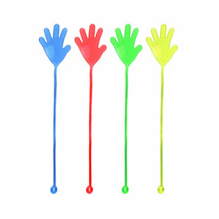 PLAKHAND AAN KOORD - MIX KLEUREN (12st.)