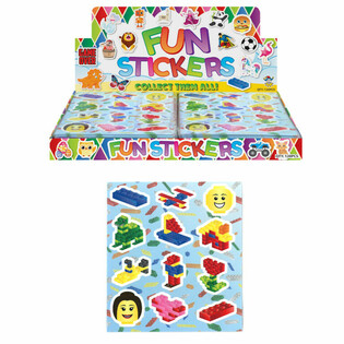 FUN STICKERS - MODEL: BRICKZ BOUWSTENEN (120st.)