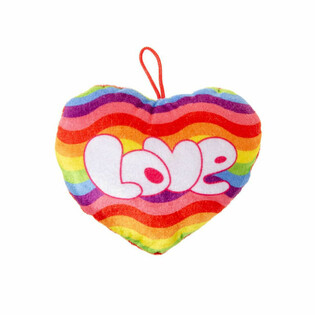 PLUCHE REGENBOOG LOVE HART (24st.)