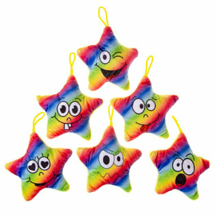PLUCHE REGENBOOG STERREN (24st.)