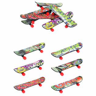 VINGER SKATEBOARD - MIX KLEUREN - IN DISPLAY (72st.)