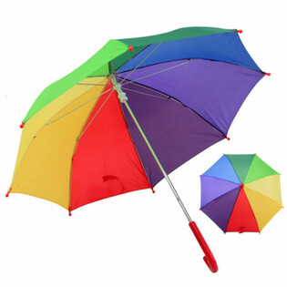PARAPLU - REGENBOOG / RAINBOW &Oslash;68 Cm (12st.)