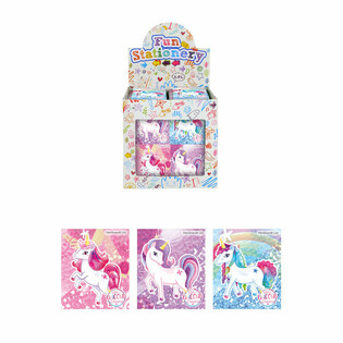 NOTITIEBLOKJES - MODEL: UNICORN / EENHOORN IN DISPLAY (480st.)