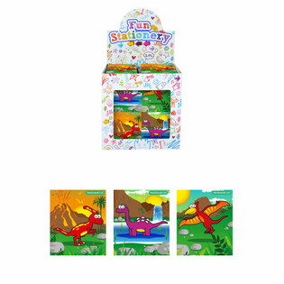NOTITIEBLOKJES - MODEL: DINOSAURUS IN DISPLAY (480st.)