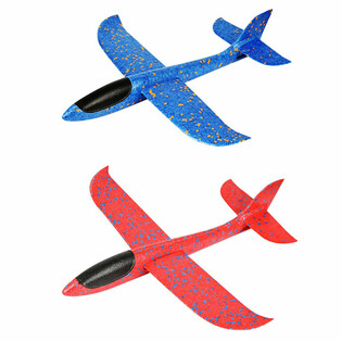 XL GROTE FOAM GLIDER VLIEGTUIGEN (6st.)