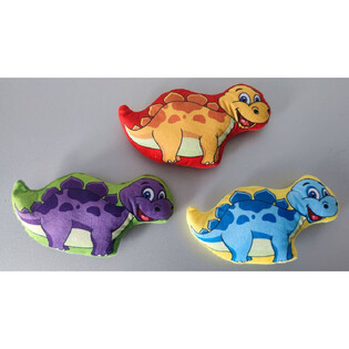 PLUCHE DINOSAURUS - MIX KLEUREN (24st.)