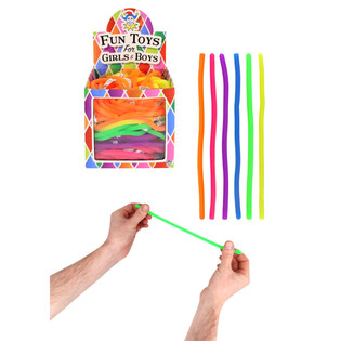 STRETCHY STRINGS - MIX KLEUREN - IN DISPLAY (144st.)