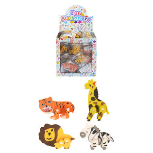 JUNGLE DIEREN GUMMEN IN DISPLAY (84st.)