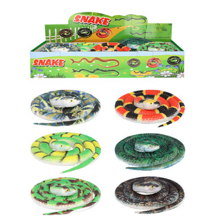 SLANGEN - 60 CM LANG  MIX SOORTEN IN DISPLAY (36st.)