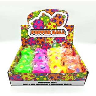 PUFFER BAL - 6.5CM - IN DISPLAY (12st.)