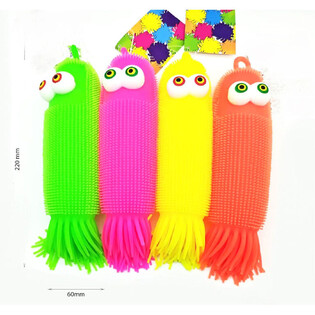 PUFFER BAL OCTOPUS - 20CM LANG - IN DISPLAY (12st.)