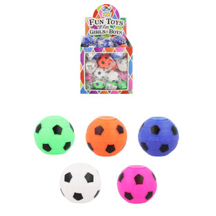 RONDE VOETBAL SPINNER IN DISPLAY (64st.)