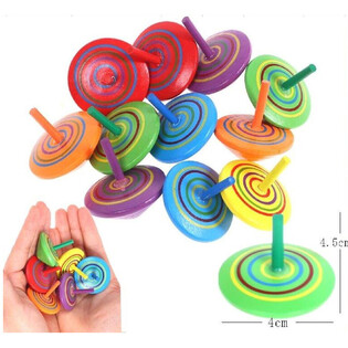 HOUTEN TOLLEN - MIX KLEUREN - IN DISPLAY (50st.)
