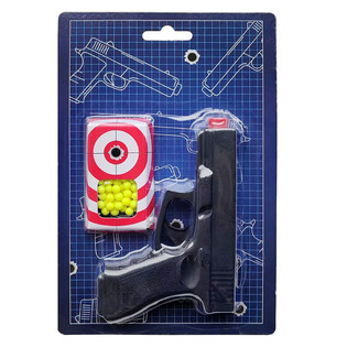 BB GUN 13CM OP KAART [ UNDER 0.08J ] (6st.)