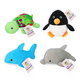 PLUCHE ZEEDIEREN - 15CM HOOG - MIX DESIGN (12st.)