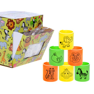 Wilde Jungle Dieren Spiraal Traplopers (Display 60 st.)