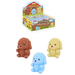 Stretchy Squishy Poedels in Display (12 stuks)