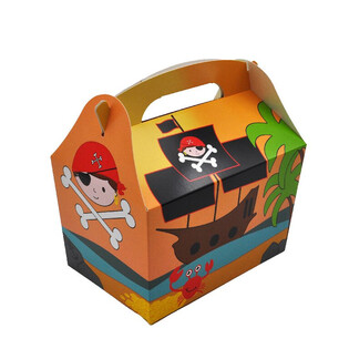 MENUBOX MODEL: PIRAAT - Afm 18.5x12x19 CM - FOODBOX - KIDSBOX (24st.)