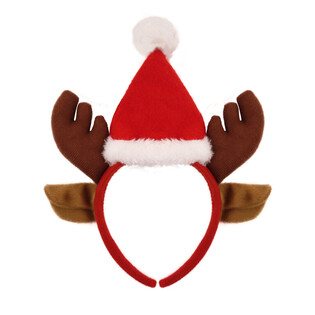 KERSTMIS RENDIER DIADEEM MET KERSTMUS (48st.)
