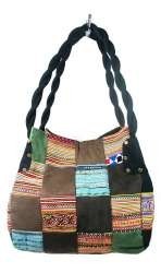 B-FAIR TAS PATCHWORK KLEIN ZWART (1st)