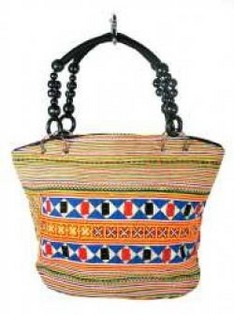Art.nr: 97735 - B-FAIR TAS BEADS ZWARTE KRALEN (1st)