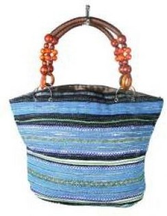 B-FAIR TAS BEADS BRUIN/BLAUW (1st)