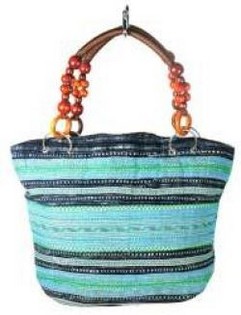 B-FAIR TAS BEADS BRUIN/LICHTBLAUW (1st)