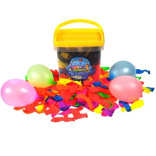 200 Stuks WATERBALLONNEN IN EMMER (12st.)