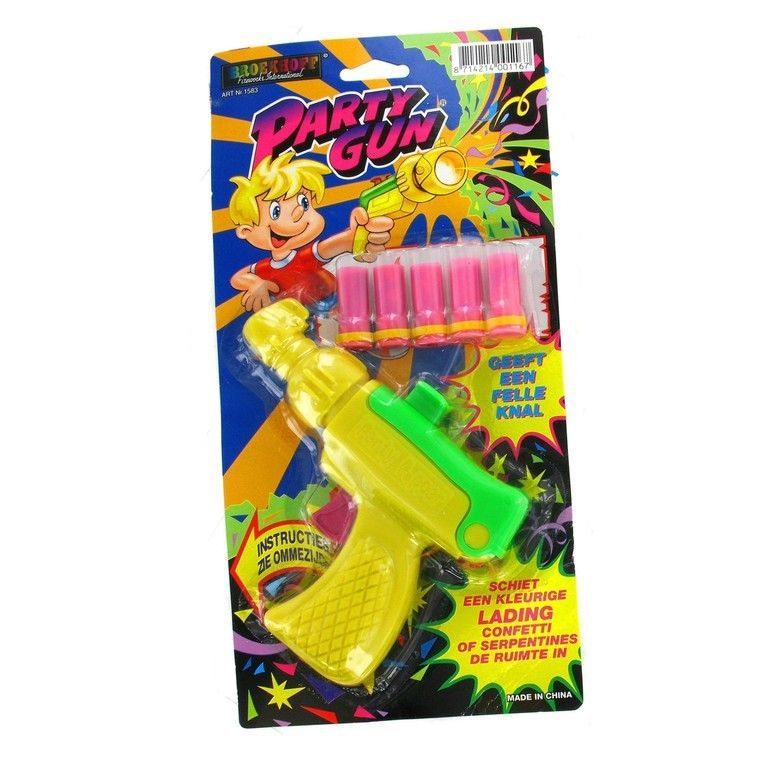 PARTY CONFETTI GUN (12st.)